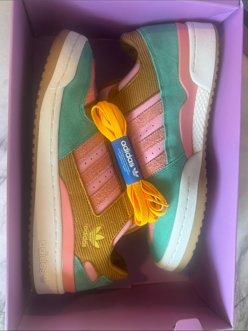 adidas Originals x The Simpsons Forum Low CL IE8467 Men’s Size 10.5 w/ Box - Picture 7 of 8
